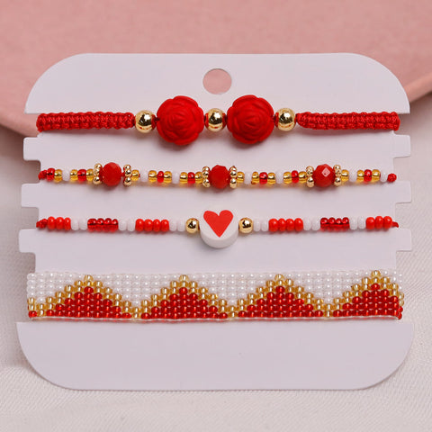 SET DE MANILLAS SETSM017 ROJO